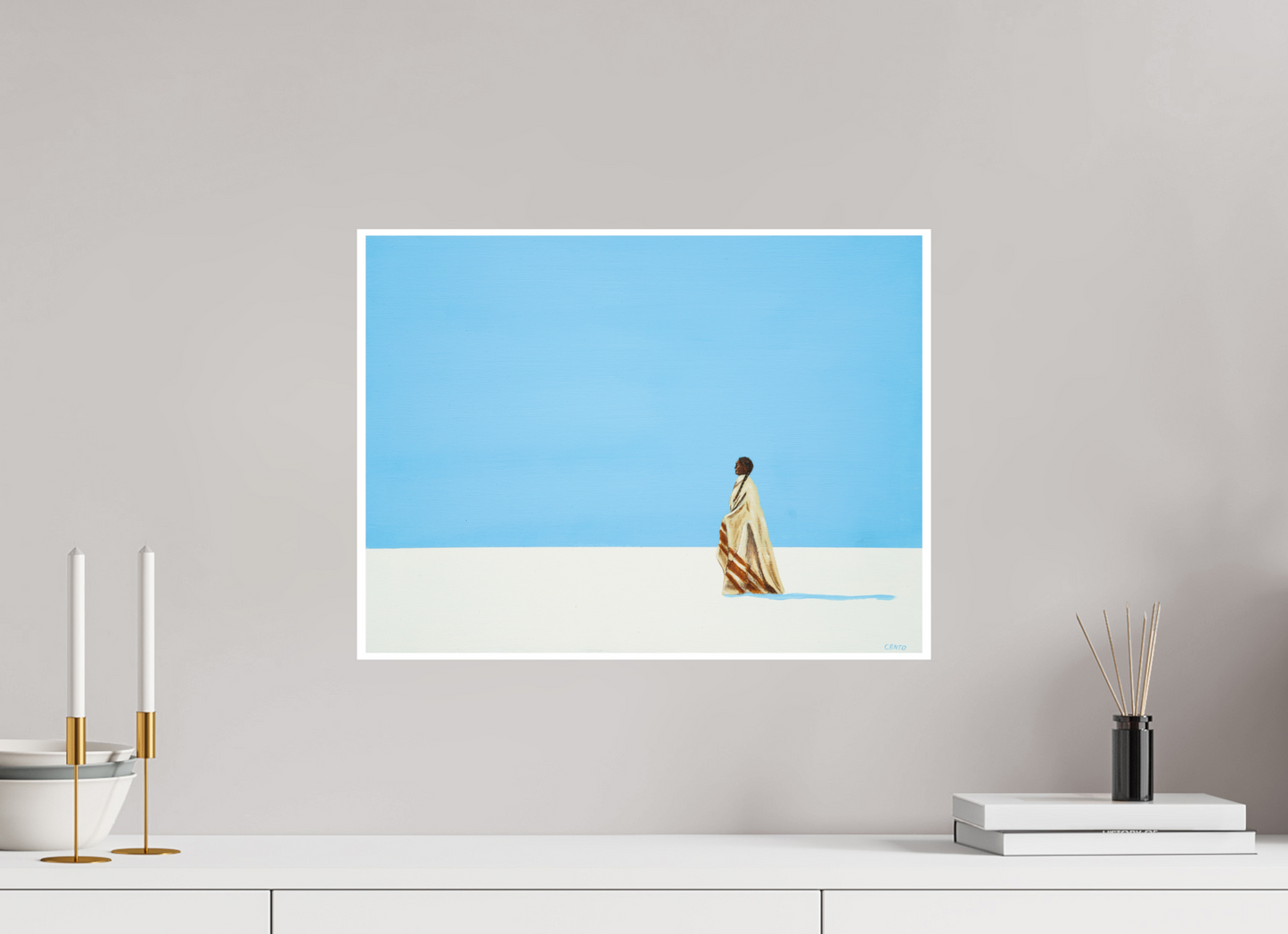 20 x 15″, Fine Art Print White Earth - Ojibwe Girl