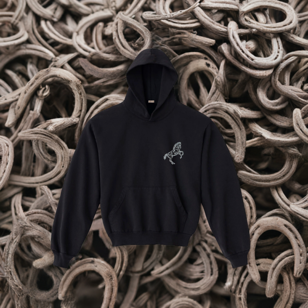 charcoal dept. hoodie