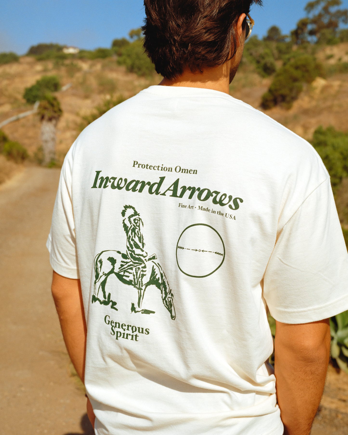 Many Rains Tee (Bone)