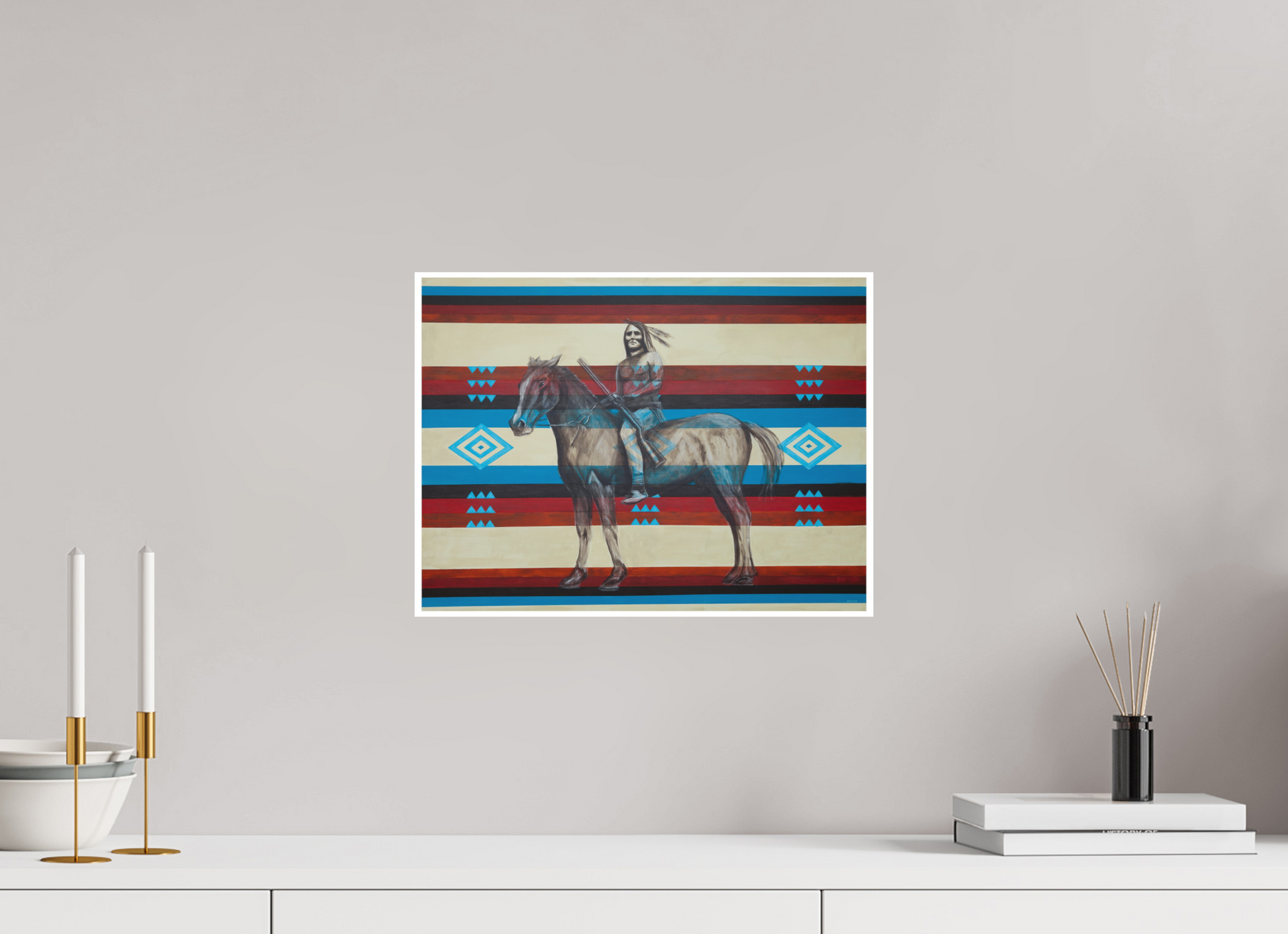 16 x 12″, Fine Art Print Woven Ghosts - El Camino