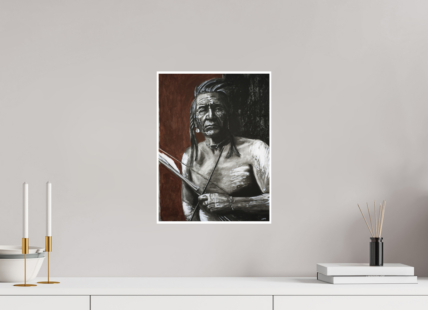 12 x 16″, Fine Art Print Two Leggings