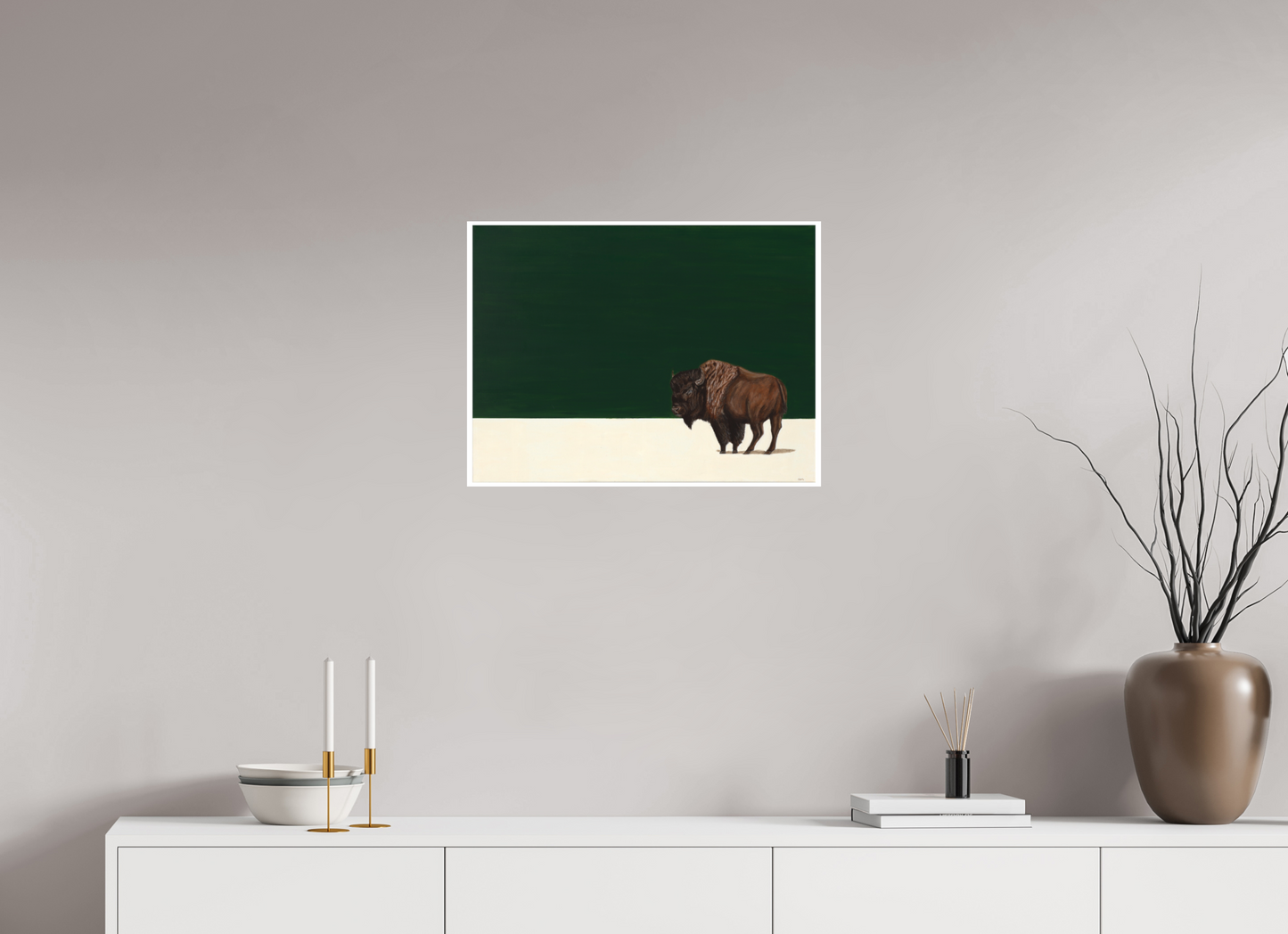 24 x 18″, Fine Art Print White Earth - Spring