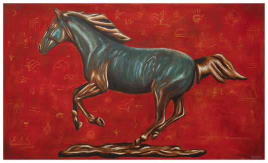 Main image Patina Horse - Print