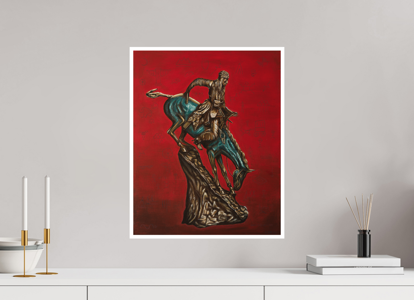 16 x 20″, Fuji Archive Silk - photo Mountain Man - Print