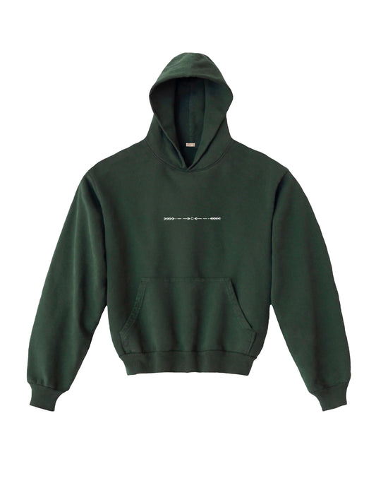 Many Rains Hoodie (Pine)