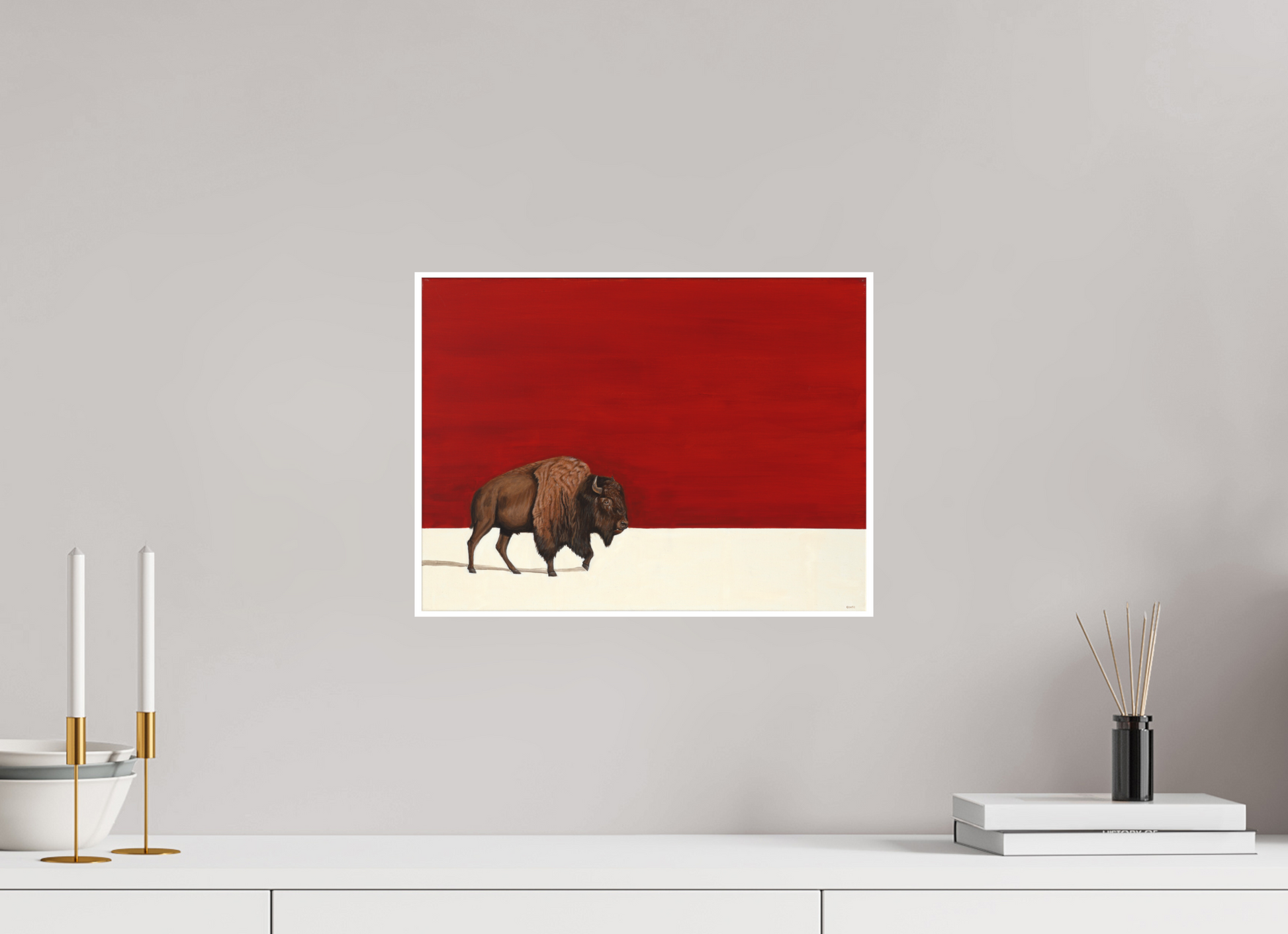 16 x 12″, Fine Art Print White Earth - Fall