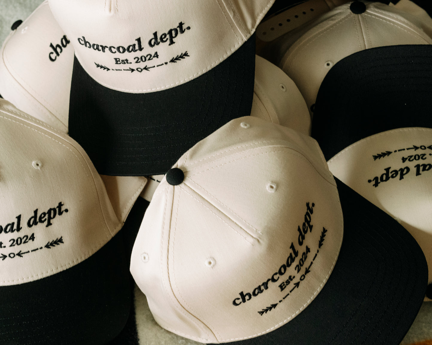 charcoal dept. cap