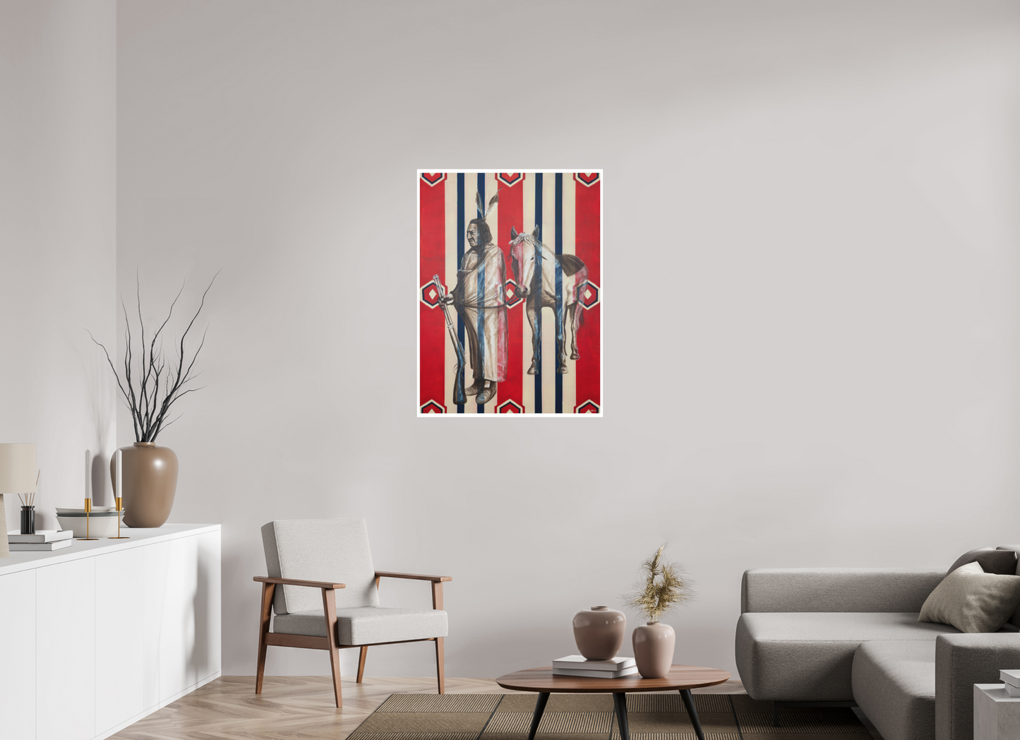 30 x 40″, Fine Art Print Woven Ghosts - Ground Patrol